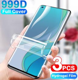 Screen Protector Hydrogel Film For OnePlus 9 7T 8 7 Pro 6 6T 8T Nord Soft TPU Full Cover For One Plus 9 9R Nord N10 5G Not Glass6679293