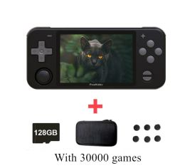 Players POWKIDDY 3.5 inch RGB10 Handheld Game Player RK3326 Open Source 128GB 30000 Video Games For PS1 N64 DC Pocket Retro Console Gift