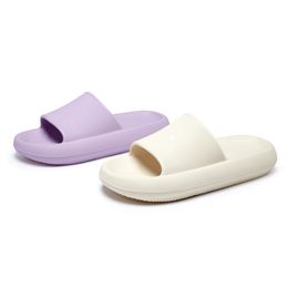 Platform Slippers for summer indoor home anti slip bathroom shower couples thick soled new