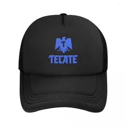 Ball Caps Punk Blue Tecates Beer Baseball Cap Men Women Adjustable Trucker Hat Sun Protection