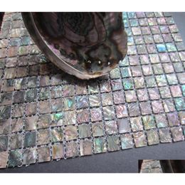 Mosaic Abalone Shell Green Tile Kitchen Backsplash Tilesmother Of Pearl Tiles Tile284N2029221 Drop Delivery Home Garden Building Sup Dhbi1