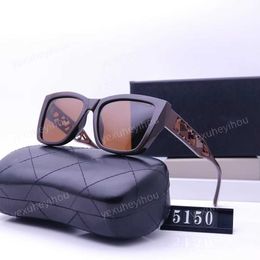 New CC Sunglasses Fashion Designer Ch Sun glasses For Women Men Classic Top Driving outdoor UV protection Frame Logo Leg Polarized sunglasses with box A1