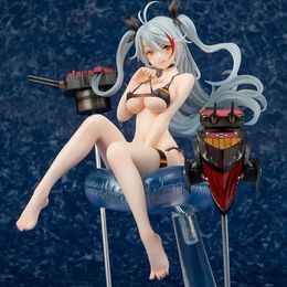 Anime Manga Azur Lane Mimeyoi York Prince of Wales Prinz Eugen Wave Anime Girl PVC Action Figure Toy Collectible Model Doll