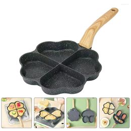 Pans Accessories Maifan Stone Omelette Pan Griddle Wooden Cooking Utensils Reusable Prying