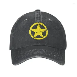 Ball Caps Cool Cotton Yellow America Tactical Military Star Baseball Cap Men Women Personalised Adjustable Adult Dad Hat Spring