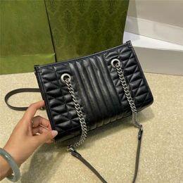 Newest Black Quilted Leather Silver Hardware Famous Shoulder Bags Latest Designer Fashion Cross Body Women Handbags Velvet&Silk Li2213