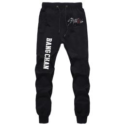 Pants Stray Kids Luminous Pants Casual Breathable Streetwear Men's Pants Jogger Fitness Long Trousers Women Straight Pants Sweatpants