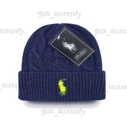 polo hat New Luxury Designer Polo Beanie Unisex Autumn Winter Beanies Knitted Hat Men Women Hats Classical Sports Skull Caps ralphs 551