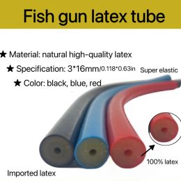 Tools 1 Metres Underwater Spearfishing With Sling Rubber Tube Natural Latex 3*16mm Spearfishing Diving Freediving Equipment