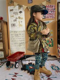 Fashion children camouflage printed jacket kids zipper hooded Baseball uniform autumn children long sleeve outwear S0342