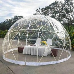 Tents And Shelters 12ft Transparent Garden Igloo Clear Geodesic House Dome For Outdoor El