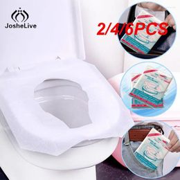 Toilet Seat Covers 2/4/6PCS Bag Waterproof Paper Pad Travel Camping Home Disposable Hygienic Safety Cover Mat Bathroom Supplies