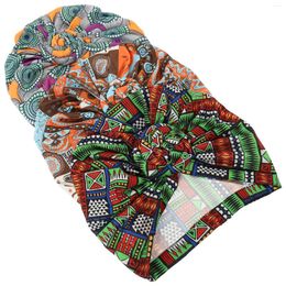 Berets 3 Pcs Style Hats Women Head Wrap Hair Turbans Fashion Tie Fashionable Knot Headscarf African Women's