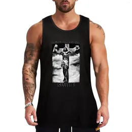 Men's Tank Tops Jesus Saves Top Short Sleeve Bodybuilding T Shirt T-shirts Men Man Gym Clothes