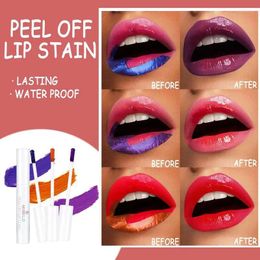 Lip Gloss Stain Peel Off Non-Stick Cup Wonder Blading And Reveal High-intensity