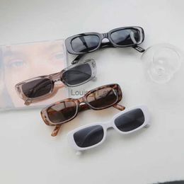 Sunglasses New Vintage Oval Sunglasses Woman Luxury Brand Small Rectangle Sun Glasses Female Small Ellipse Eyewear UV400 Oculos De Sol H24223