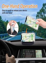 new phone holderCar Phone Holder Dashboard NonSlip Hand Anti Slip Mounts Phone Mount Silicone Pad Mat6347854