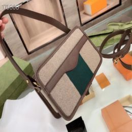Designers Messenger Bag For Women Crossbody Camera Bag Leather Matching Casual Shoulder Bags Handbags2271