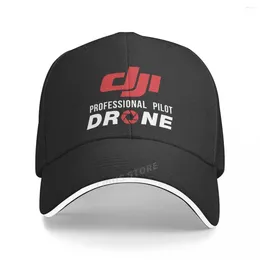 Berets DJI Professional Pilot Drone Baseball Cap Motor Men Cotton Cool Hat Women Unisex Peaked Caps