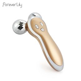 Device Ems Face&body&neck Vibration Massage Roller Double Chin Removal Facial Lifting Firming Body Shaping Roller Muscle Relaxation