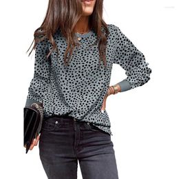 Women's T Shirts Summer Fashion Loose Tops For Women Clothing 2024 Tee Shirt Femmes Leopard Print Round Neck Short Sleeve Casual Streetwear