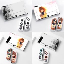 Cases Clannad Nagisa Ushio EF Amamiya Yuko Cover Shell Silicone TPU Soft Case For Nintendo Switch OLED