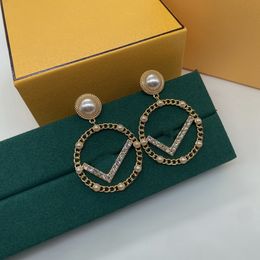 New Fashion Gold Charm Earrings for Woman Earrings Charm Designer Earring Jewellery Supply