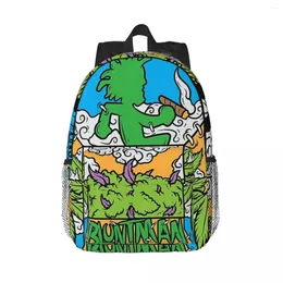 Backpack BL Patchwork Backpacks Boys Girls Bookbag Cartoon Children School Bags Laptop Rucksack Shoulder Bag Large Capacity