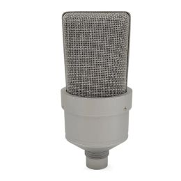 Accessories High Quality Matte Sier Metal Custom Condenser Microphone Tlm 102 Diy Microphone Body Mic Shell