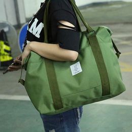 Duffel Bags Durable Folding Nylon Travel Luggage Duffle Bag Large Capacity Female Packing Cubes Girls Weekend Pouch Handbag232S