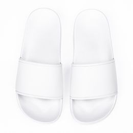 Summer sandals and slippers for men and womens plastic home use flat soft casual sandal shoes white