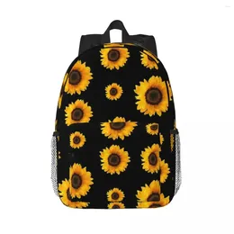 Backpack Sunflower Pattern Backpacks Teenager Bookbag Fashion Children School Bags Laptop Rucksack Shoulder Bag Large Capacity