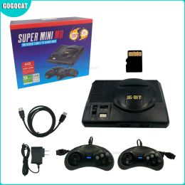 Players GoGoCAT 16BIT HD MEGA DRIVE super mini md game console HD video 16bit TV games builtIn 700 games Free TF card