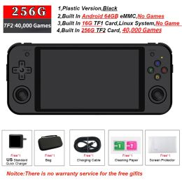 Players Anbernic RG552 Handheld Game Console 5.36 Inch IPS Touch Screen Video Game Player Built in Android 64g eMMC 5.1 PS1 RK3399 Linux