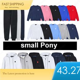 Ralphs Laurence Tracksuit Designer Small Pony Ralphs Hoodie Mens Women Polo Pullover Ralphs Laurene Hoodie Cardigan Tops Man Ralphs Laurence Women 3524 192