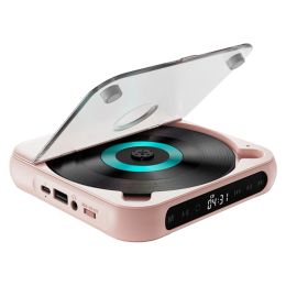 Player CD Player AB Repeat BluetoothCompatible CD Player USB AUX Playback Sound Speaker Memory Function 1200 MAh Battery for Home Car