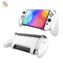 Gamepads for Switch Grip Holder Adjustable Stand Handle Asymmetrical Controller Holder 5 Card Storage for Nintend Switch Oled