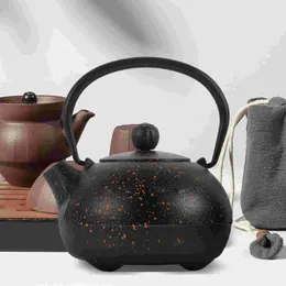 Dinnerware Sets Tea Pot Cast Iron Teapot Home House Kettle Teaware