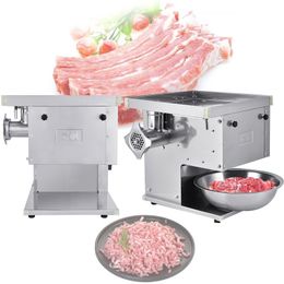 Automatic chicken meat cuter fish chicken meat grinder meat slicer cutting machine