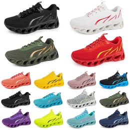 men women running shoes fashion trainer triple black white red yellow purple green blue peach teal purple pink fuchsia breathable sports sneakers seventy two GAI