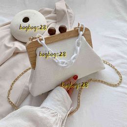 Evening Bags Small Pu Leather Clip Bag For Fashion Women 2024 High Quality Shoulder Bags Lady Shell Crossbody Fashion Handbags Luxury Bag Handbag Bag