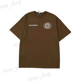 Men's T-shirts Cole Buxton Summer Spring Loose Green Grey White Black T Shirt Men Women High Quality Classic Slogan Print Top Tee with Tag 266