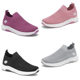 GAI Laufschuhe für Herren und Damen, Weiß, atmungsaktiv, ganz schwarz, lila, Eisblau, Burgunderrot, Gelb, Grau, Orange, Freizeitschuhe, Sportschuhe, Größe 36–40, XJ