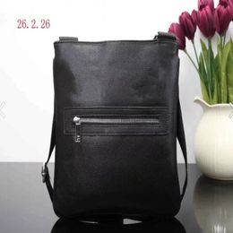 Men Briefcase Busines Bags Casual Business PU Leather Mens Messenger Bag Vintage Men's Crossbody Bolsas Black Yellow Shoulder306t