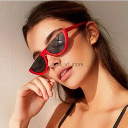 Sunglasses MAYTEN Half Moon Slim Sunnies Sunglasses for Women Female New Brand Designer Retro Vintage Semicircle Lens Sun Glasses 2021 H24223