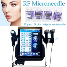 Morpheus8 Microneedling with Radiofrequency RF Fractional Machine with Cold Hammer Acne Scar Treatment Face Lifting