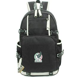 Pasion backpack Mexico National Team daypack Orgullo school bag Country Sport Print rucksack Casual schoolbag Computer day pack