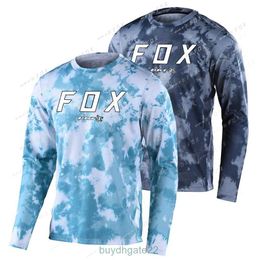 Men's T-shirts Bat Fox Motocross Jersey Enduro Bike T-shirt Off-road Camiseta Quick-dry Downhill Mtb Shirts Maillot Ciclismo Hombre 7W9D