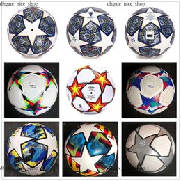 New 23 24 European Champion Soccer Ball Size 5 Final KYIV Top-Level PU Balls Granules Slip-Resistant Football 2023 2024 898