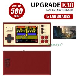 Players Classic Video Game Console Builtin 500+ Games Mini Portable Retro Game Console 3.0 Inch Screen Gift For Kids